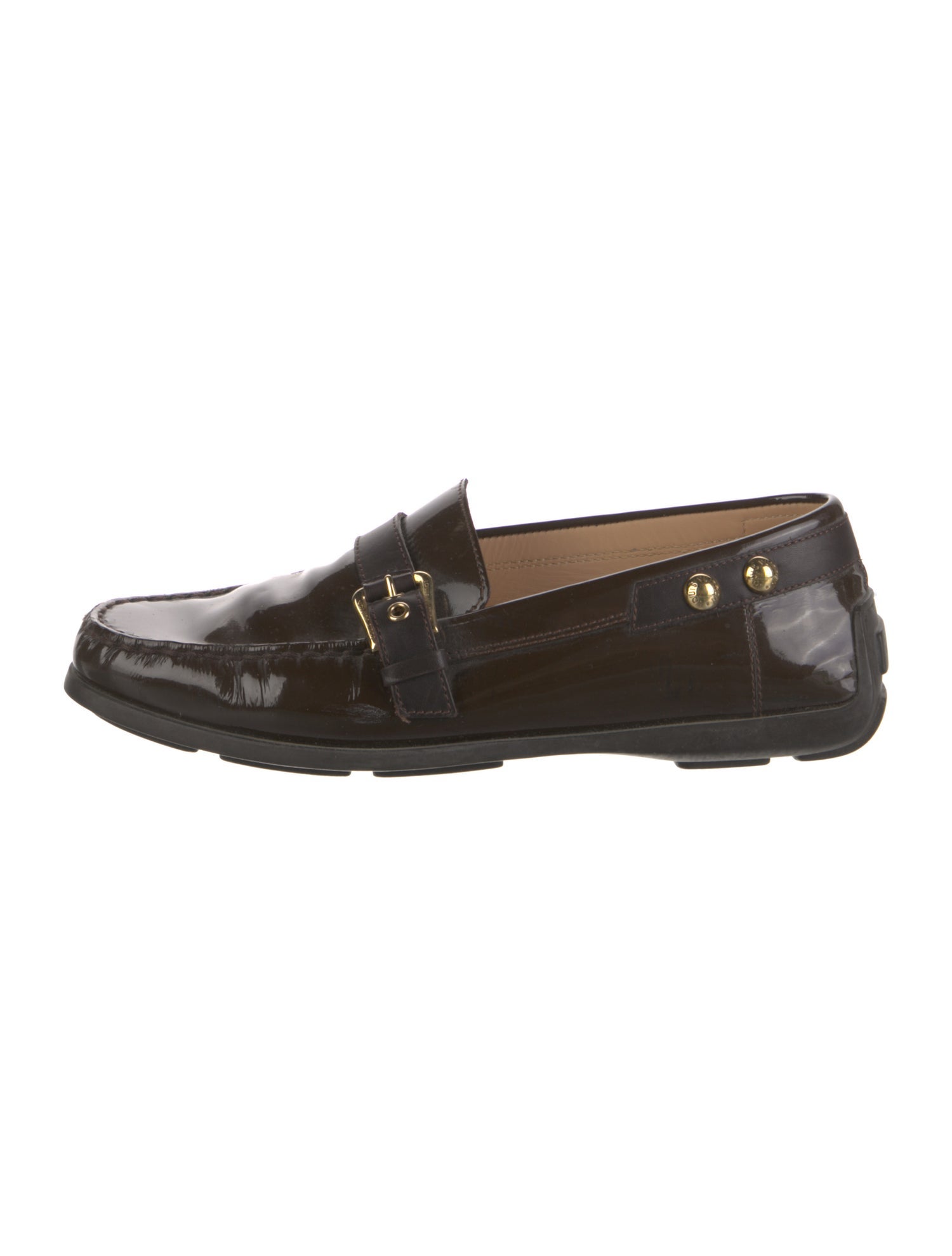 Louis Vuitton Patent Leather Loafers
