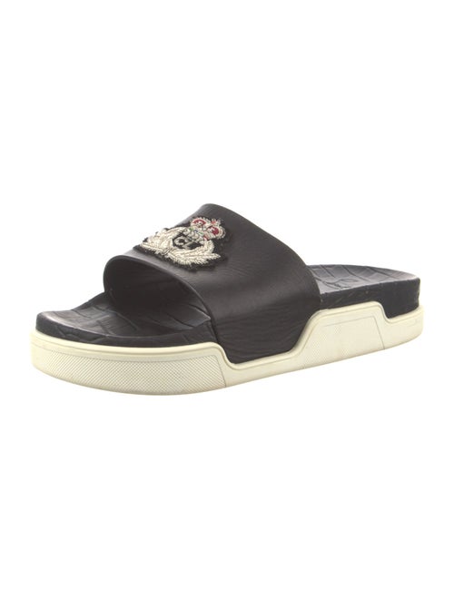 Louis Vuitton Leather Slides