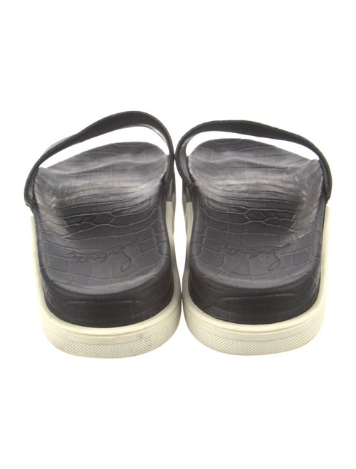 Louis Vuitton Leather Slides