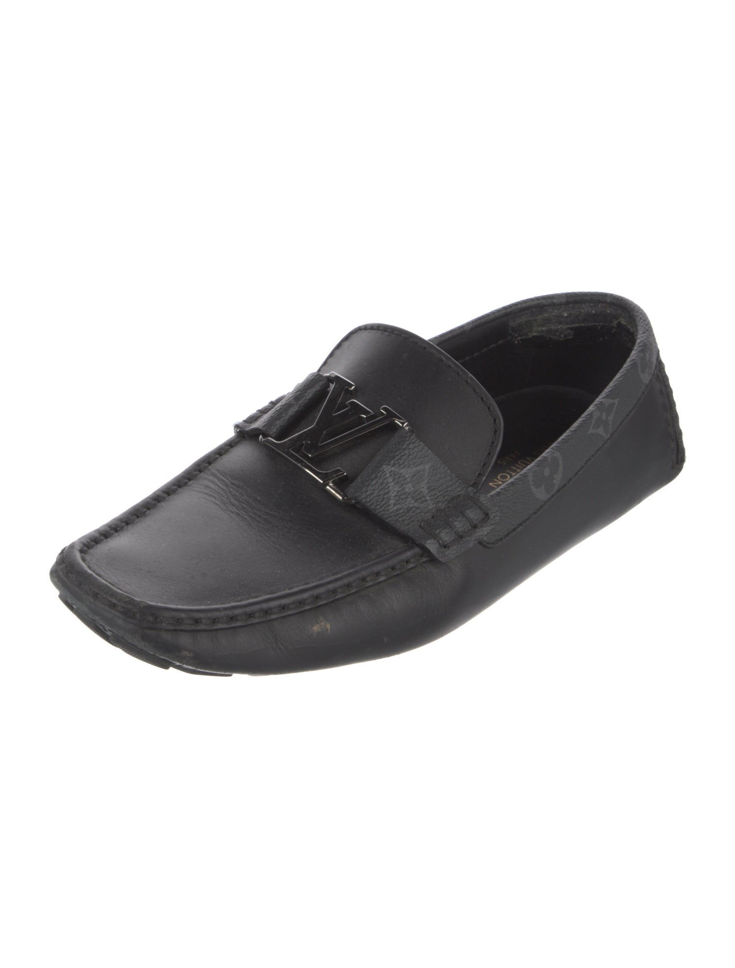 Louis Vuitton Leather Cutout Accent Drivers