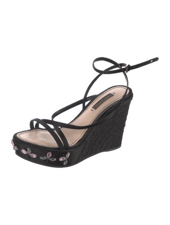 Louis Vuitton 2006 Satin Espadrilles