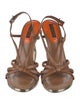 Louis Vuitton Leather Slingback Sandals