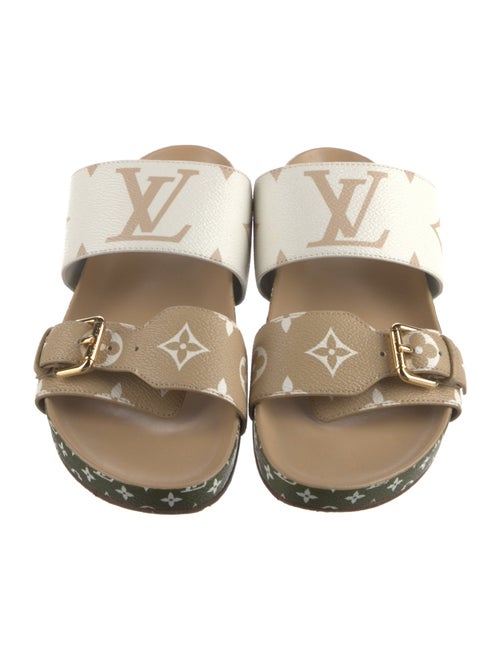Louis Vuitton Monogram Pattern Slides