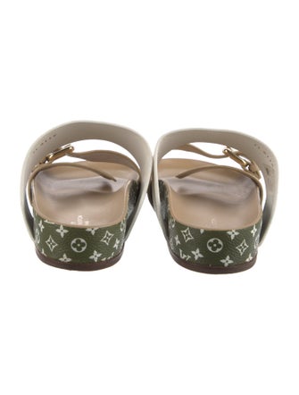 Louis Vuitton Monogram Pattern Slides