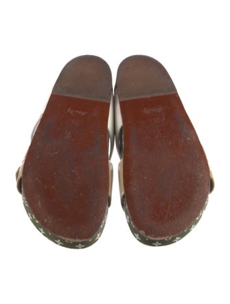 Louis Vuitton Monogram Pattern Slides