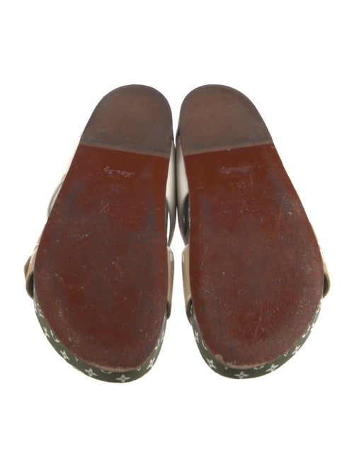 Louis Vuitton Monogram Pattern Slides