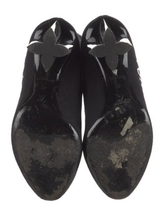 Louis Vuitton Printed Embroidered Accent Sock Boots