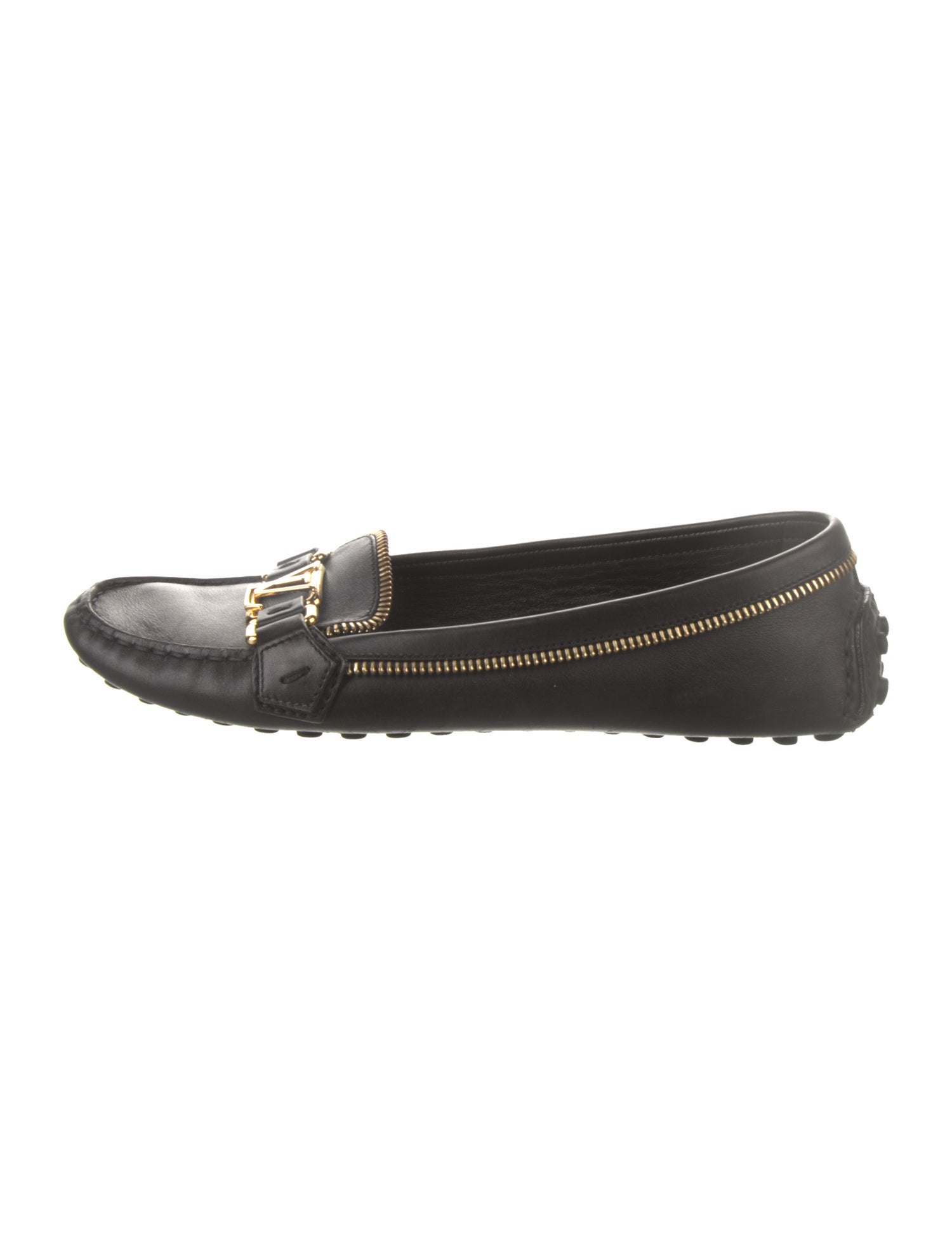 Louis Vuitton Leather Loafers