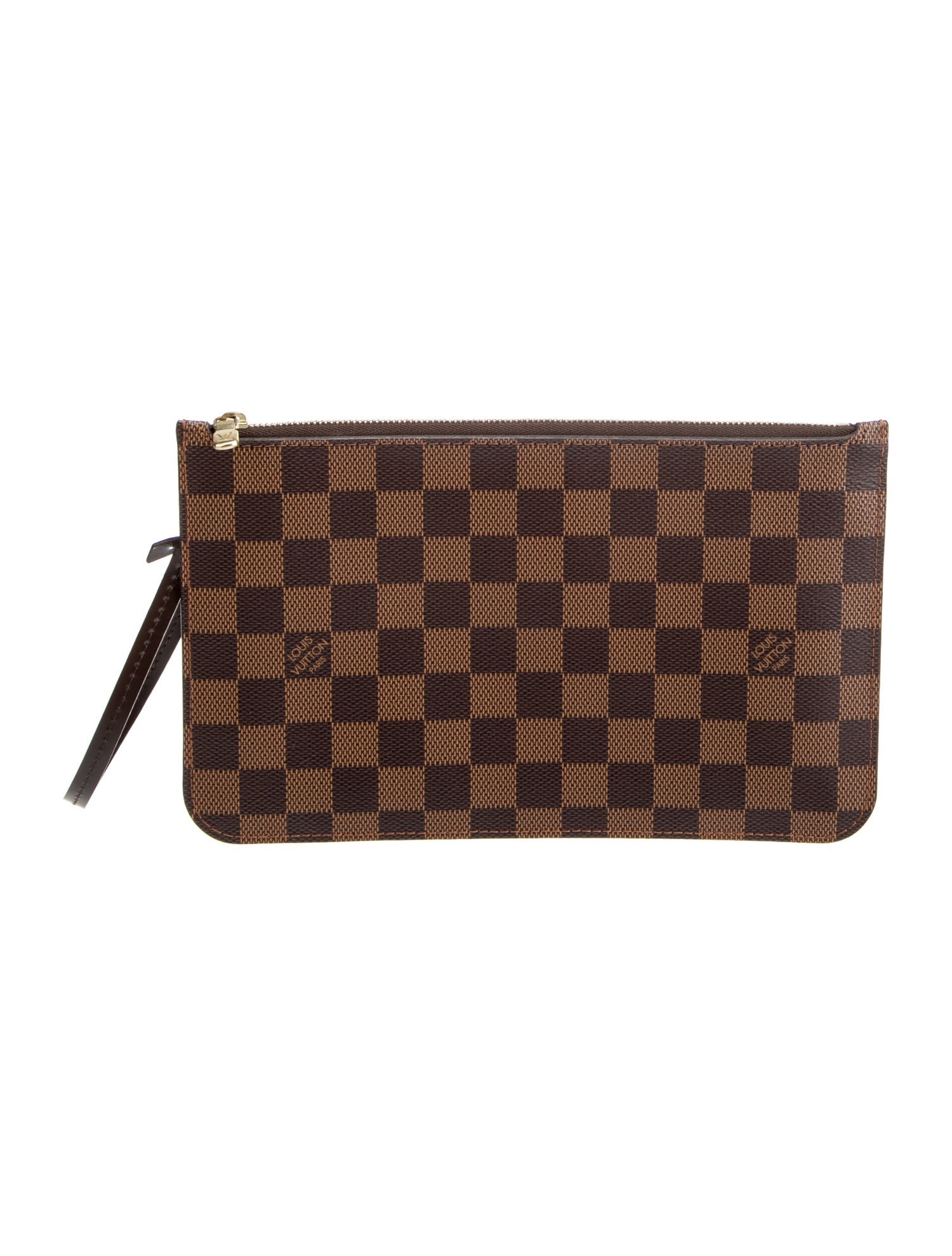 Louis Vuitton Damier Ebene Neverfull Pouch