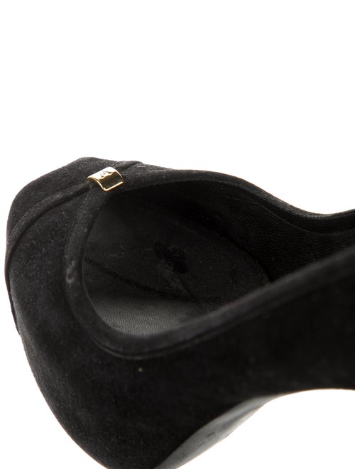 Louis Vuitton Suede Pumps