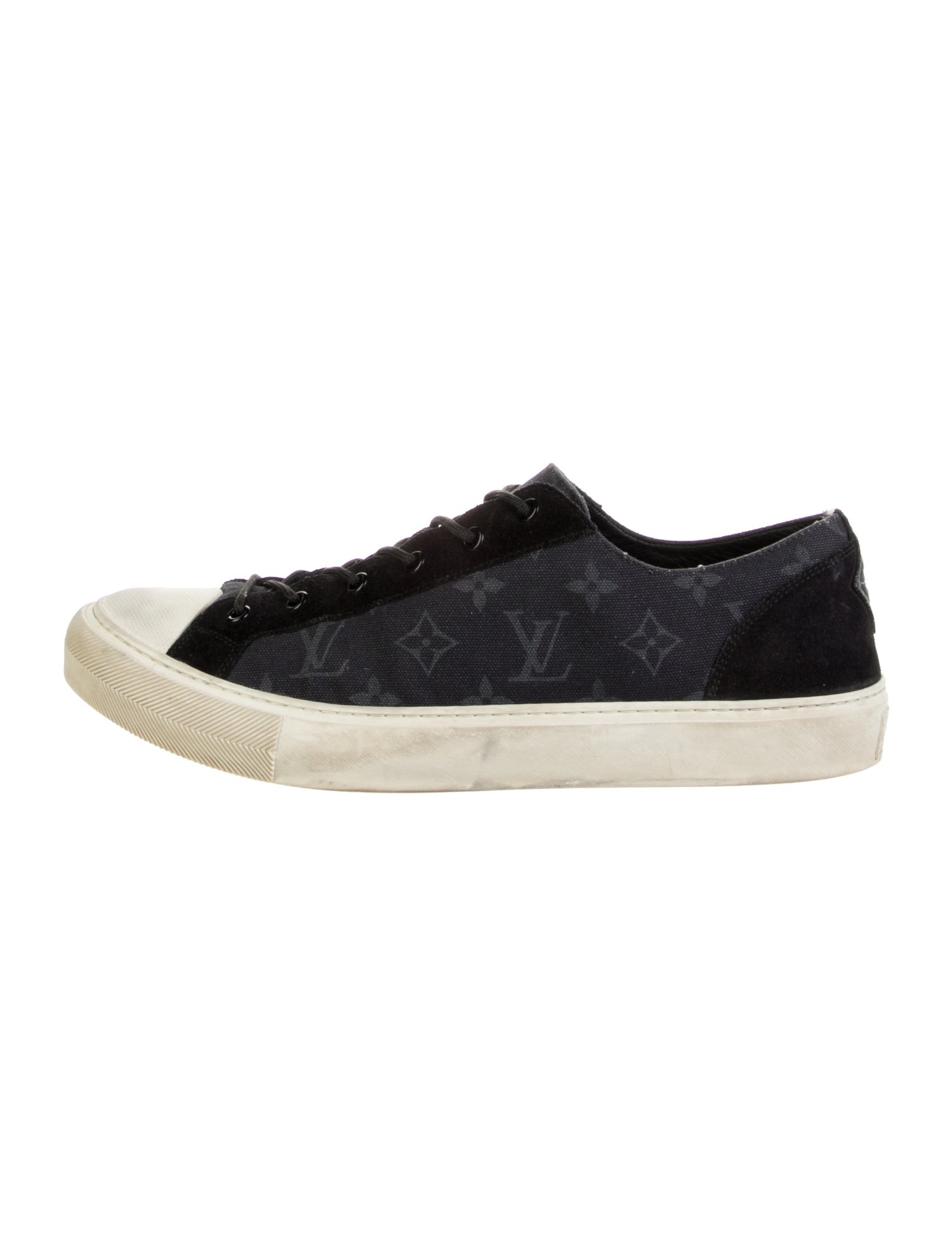 Louis Vuitton Monogram Pattern Canvas Sneakers