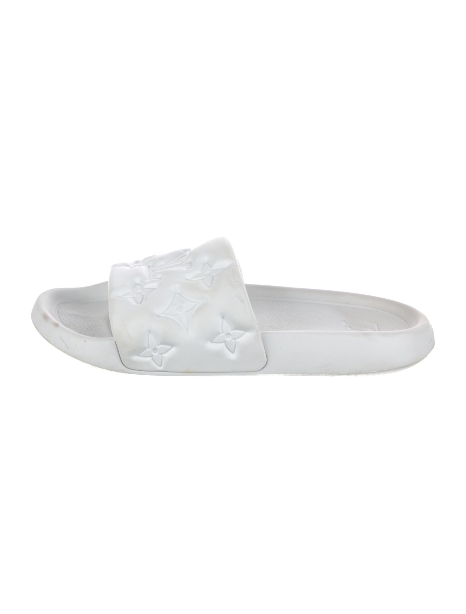 Louis Vuitton LV Monogram Rubber Slides