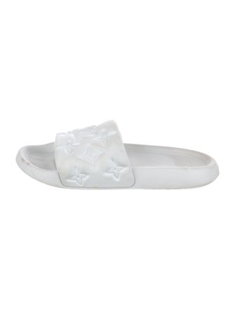 Louis Vuitton LV Monogram Rubber Slides