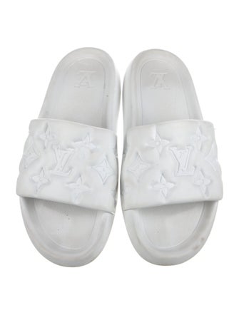 Louis Vuitton LV Monogram Rubber Slides