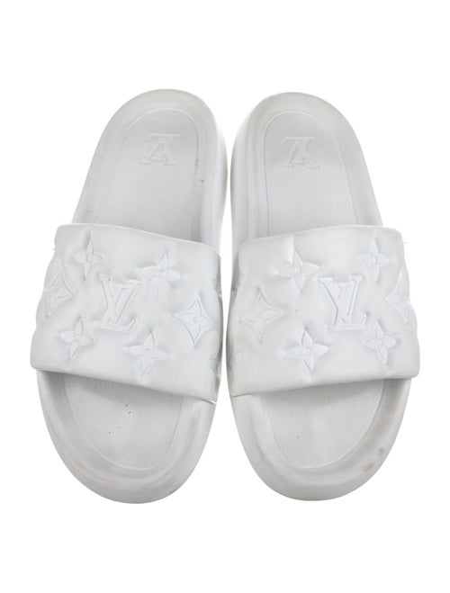 Louis Vuitton LV Monogram Rubber Slides
