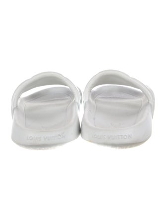 Louis Vuitton LV Monogram Rubber Slides