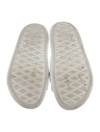 Louis Vuitton LV Monogram Rubber Slides