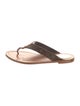 Louis Vuitton LV Monogram Lasercut Accents Flip Flops