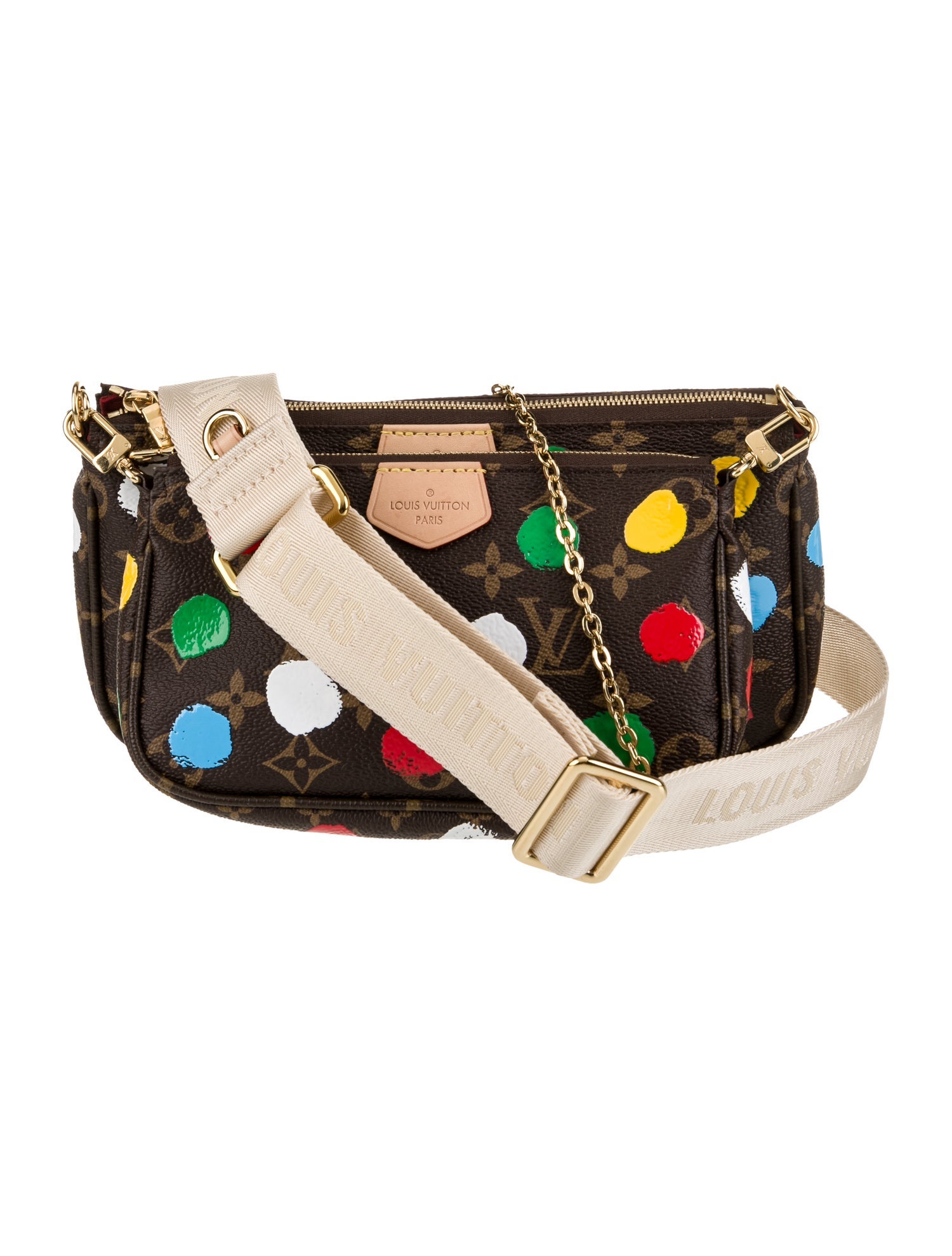 Louis Vuitton LV Monogram x Yayoi Kusama 2023 Multi Pochette Accessoires