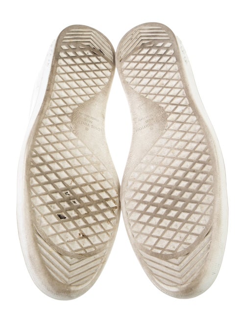 Louis Vuitton Leather Graphic Print Sneakers