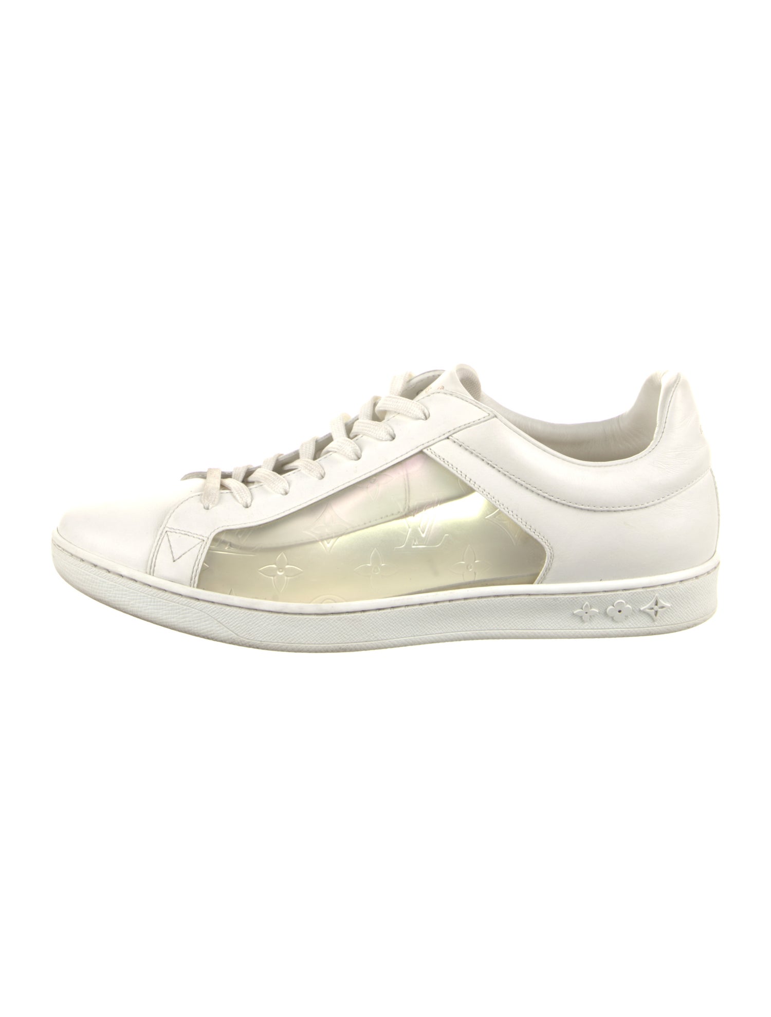 Louis Vuitton Monogram Pattern Leather Sneakers