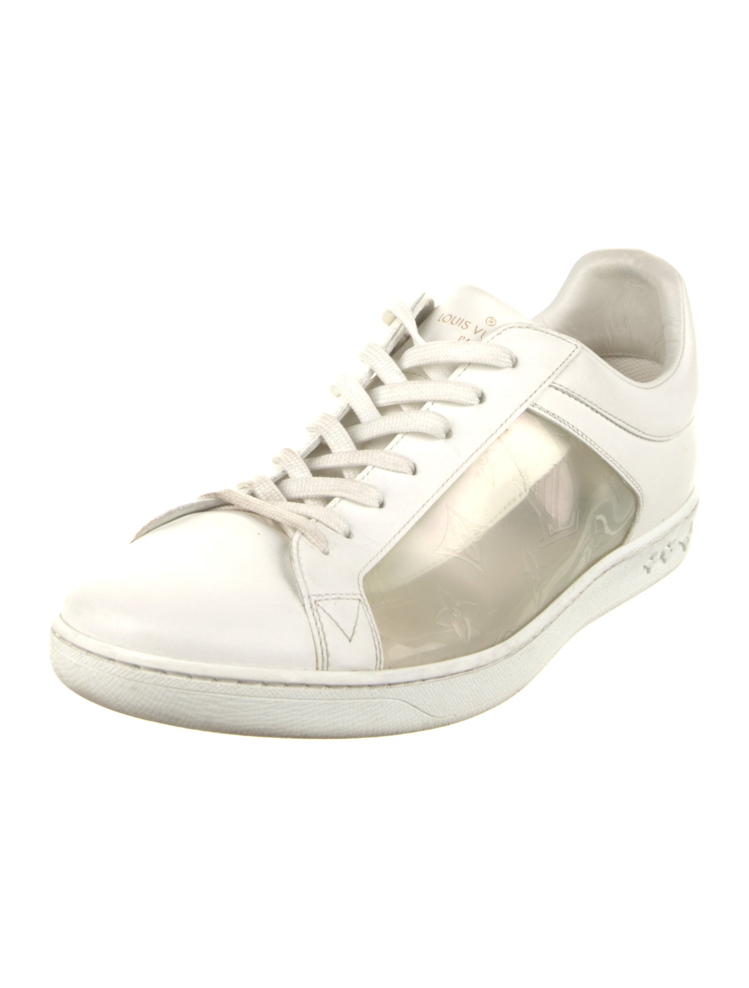 Louis Vuitton Monogram Pattern Leather Sneakers