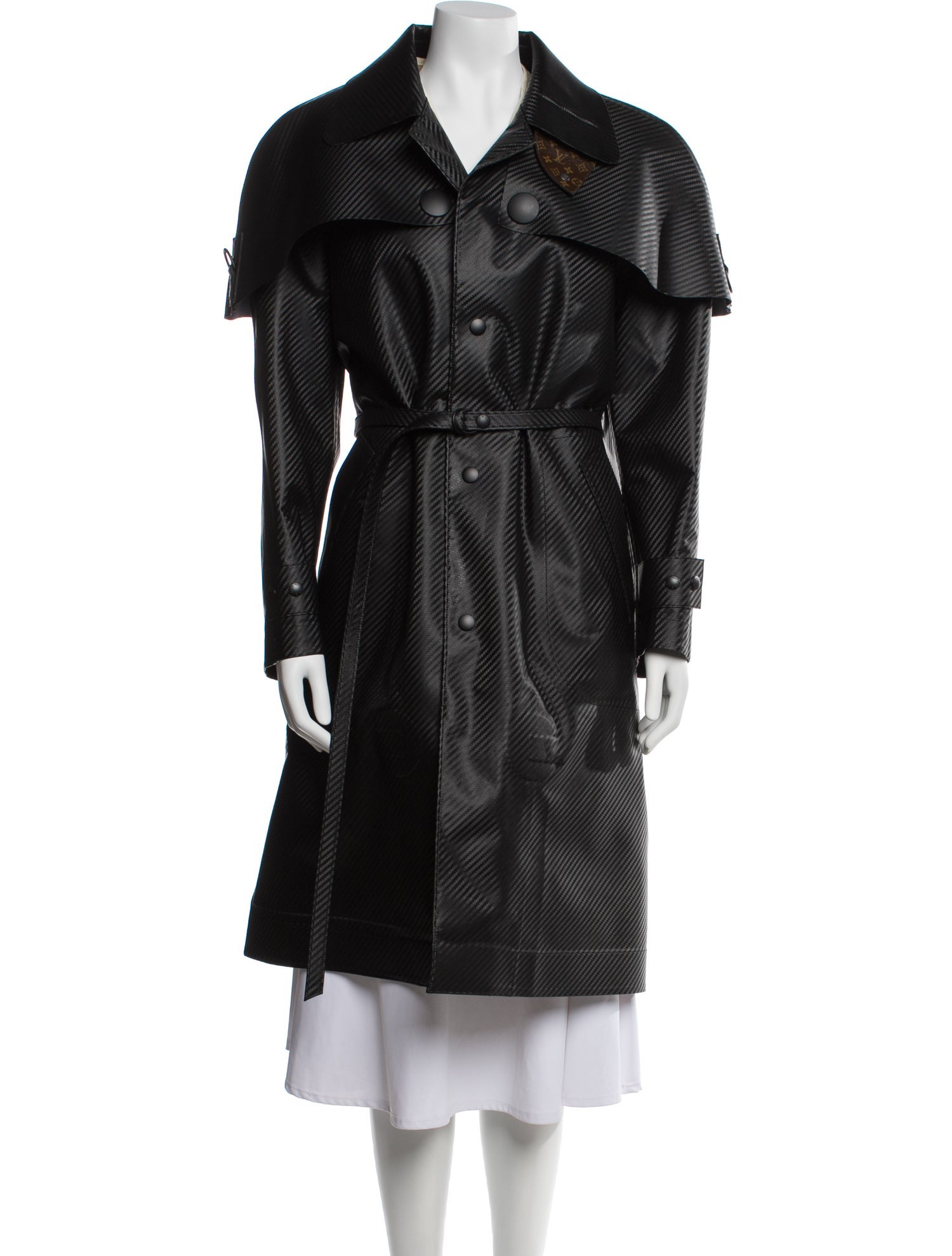 Louis Vuitton 2023 'Technical Scuba' Trench Coat