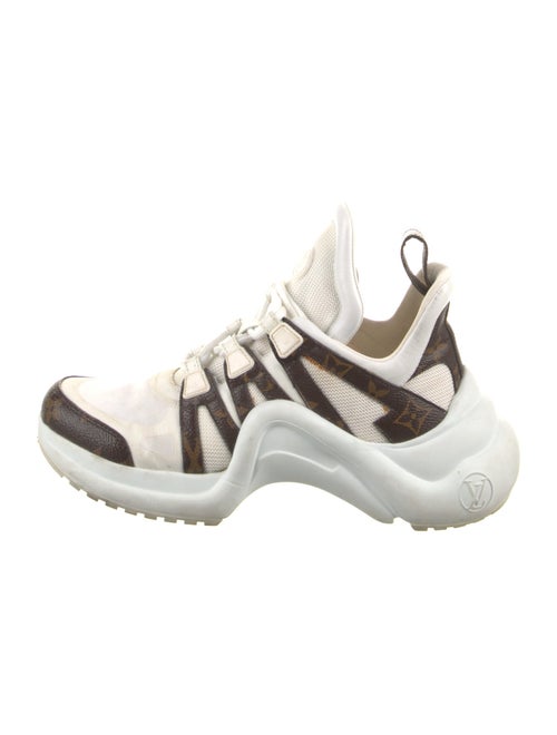 Louis Vuitton Monogram Pattern Chunky Sneakers