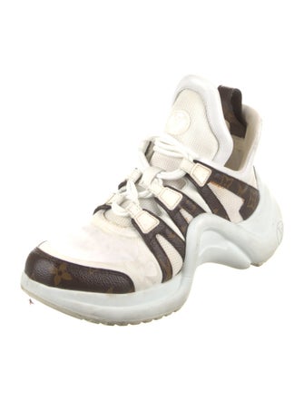 Louis Vuitton Monogram Pattern Chunky Sneakers