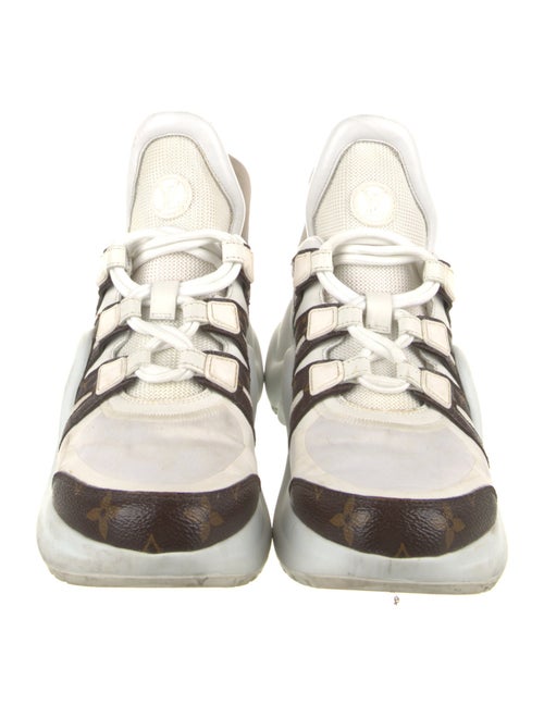 Louis Vuitton Monogram Pattern Chunky Sneakers
