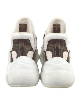 Louis Vuitton Monogram Pattern Chunky Sneakers