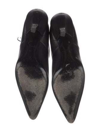 Louis Vuitton LV Monogram Leather Lace-Up Boots