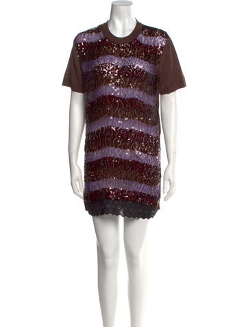 Louis Vuitton Dresses Wool Mini Dress S