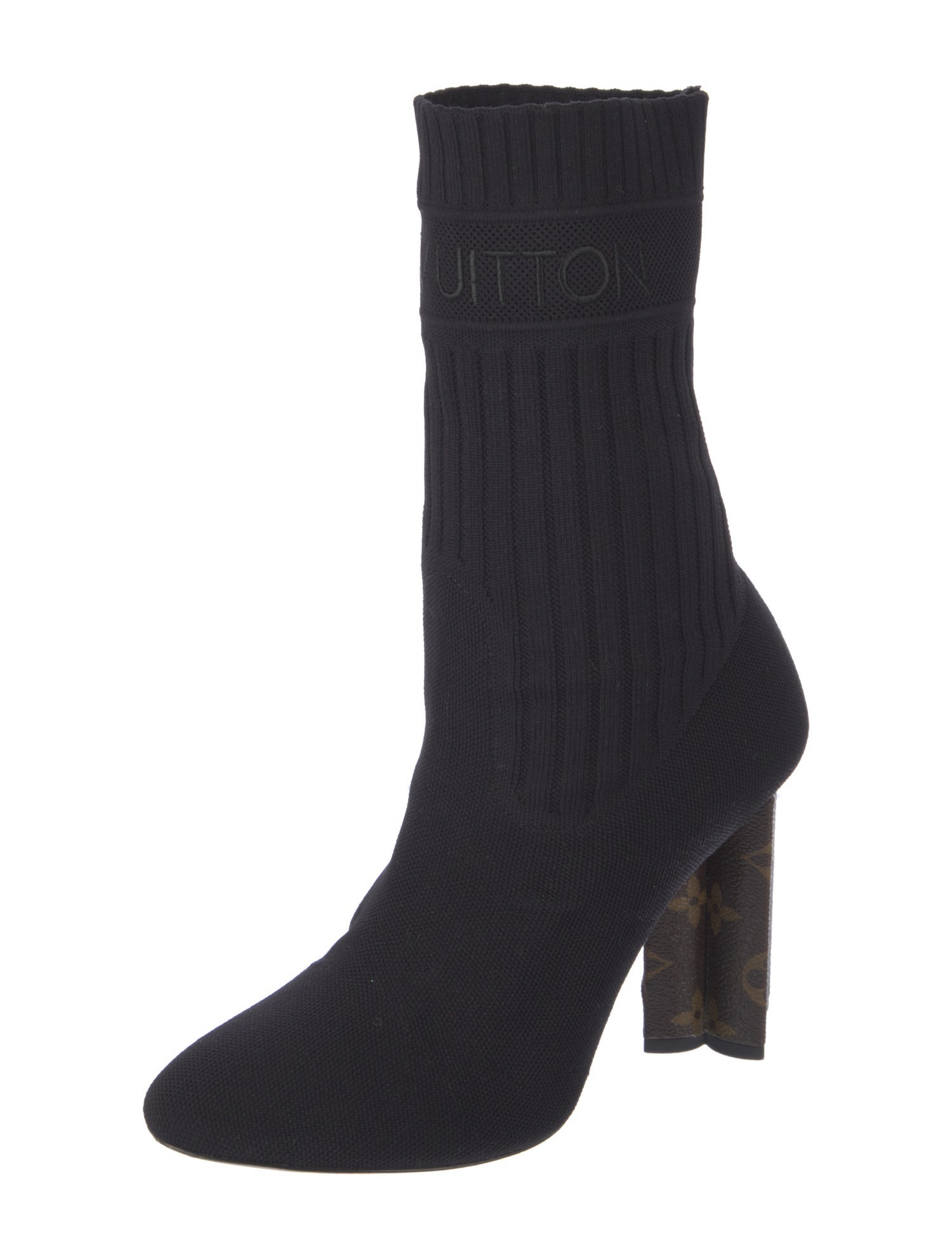 Louis Vuitton LV Monogram Sock Boots