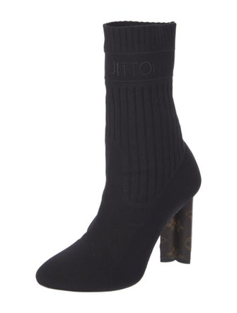 Louis Vuitton LV Monogram Sock Boots