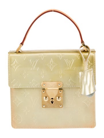 Louis Vuitton Handle Bags Monogram Vernis Spring Street Vintage