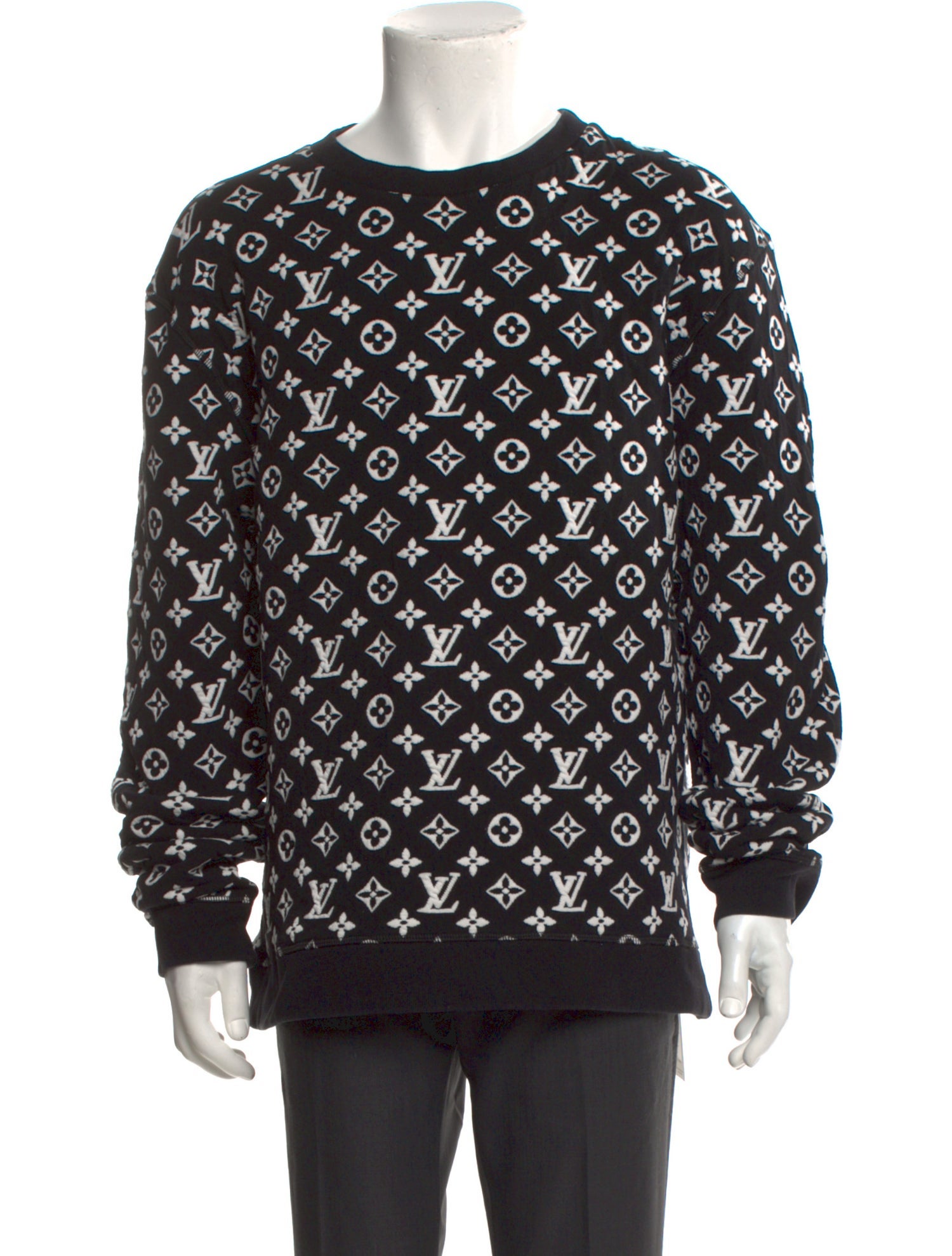 New GUCCI L'aveugle Par Amour Sweatshirt Pullover Vintage