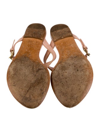 Louis Vuitton LV Monogram Leather Slides