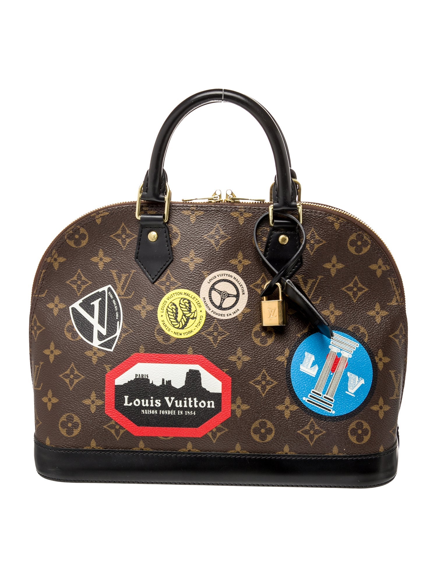 Louis Vuitton LV Monogram World Tour Alma PM