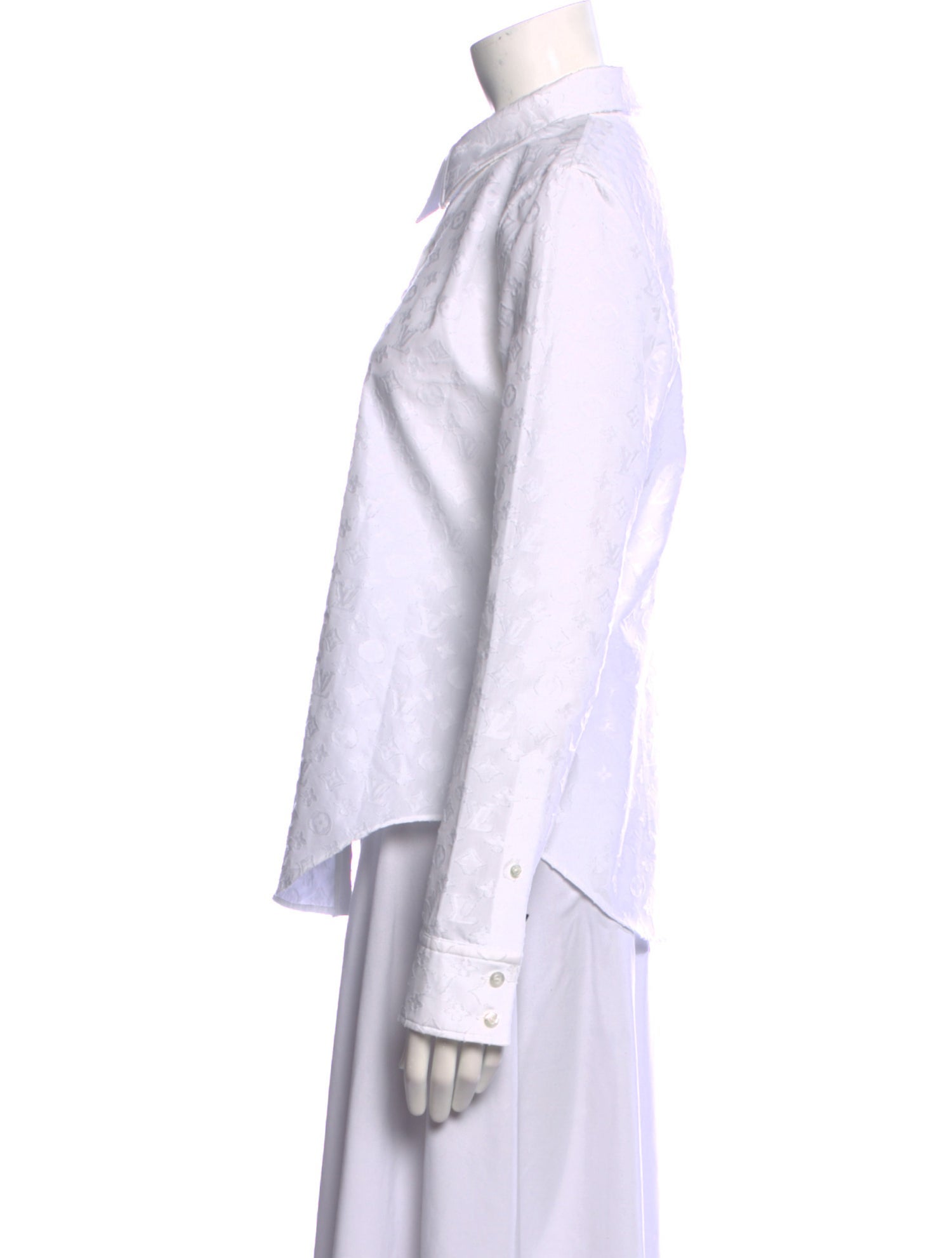 Louis Vuitton 2019 Long Sleeve Button-Up Top