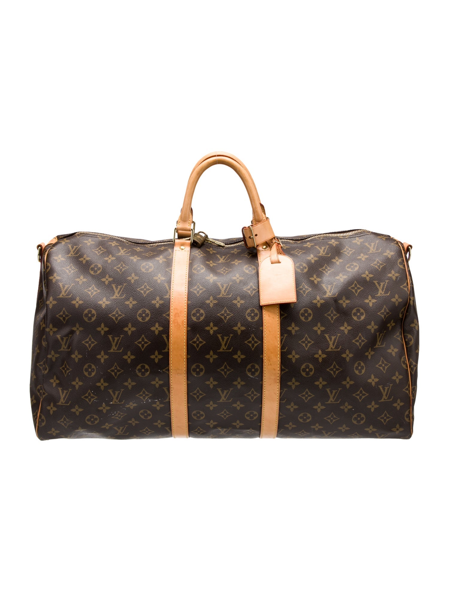 Louis Vuitton LV Monogram Keepall Bandouliere 55 Vintage