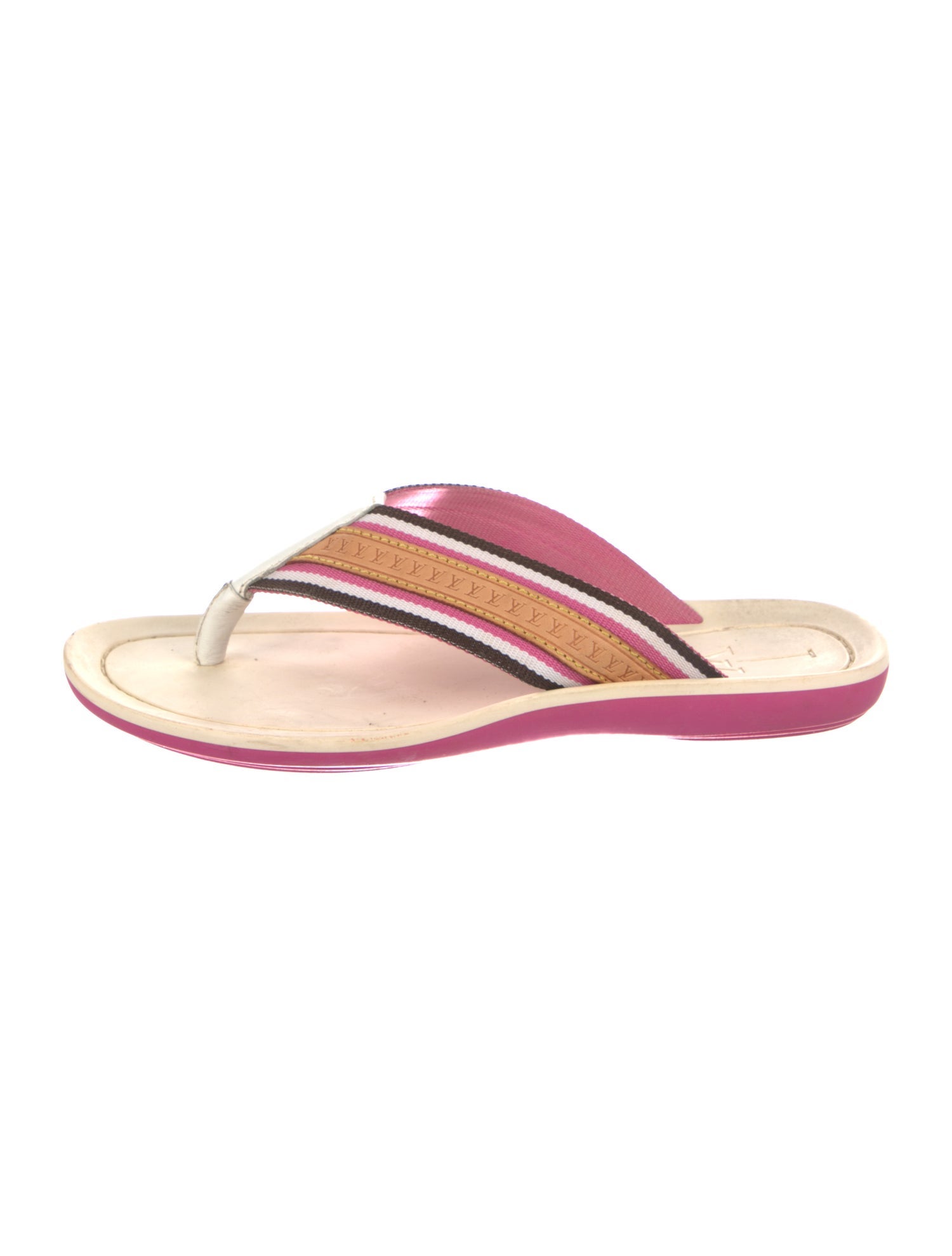 Louis Vuitton LV Monogram Canvas Flip Flops