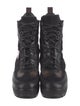 Louis Vuitton LV Monogram Suede Combat Boots