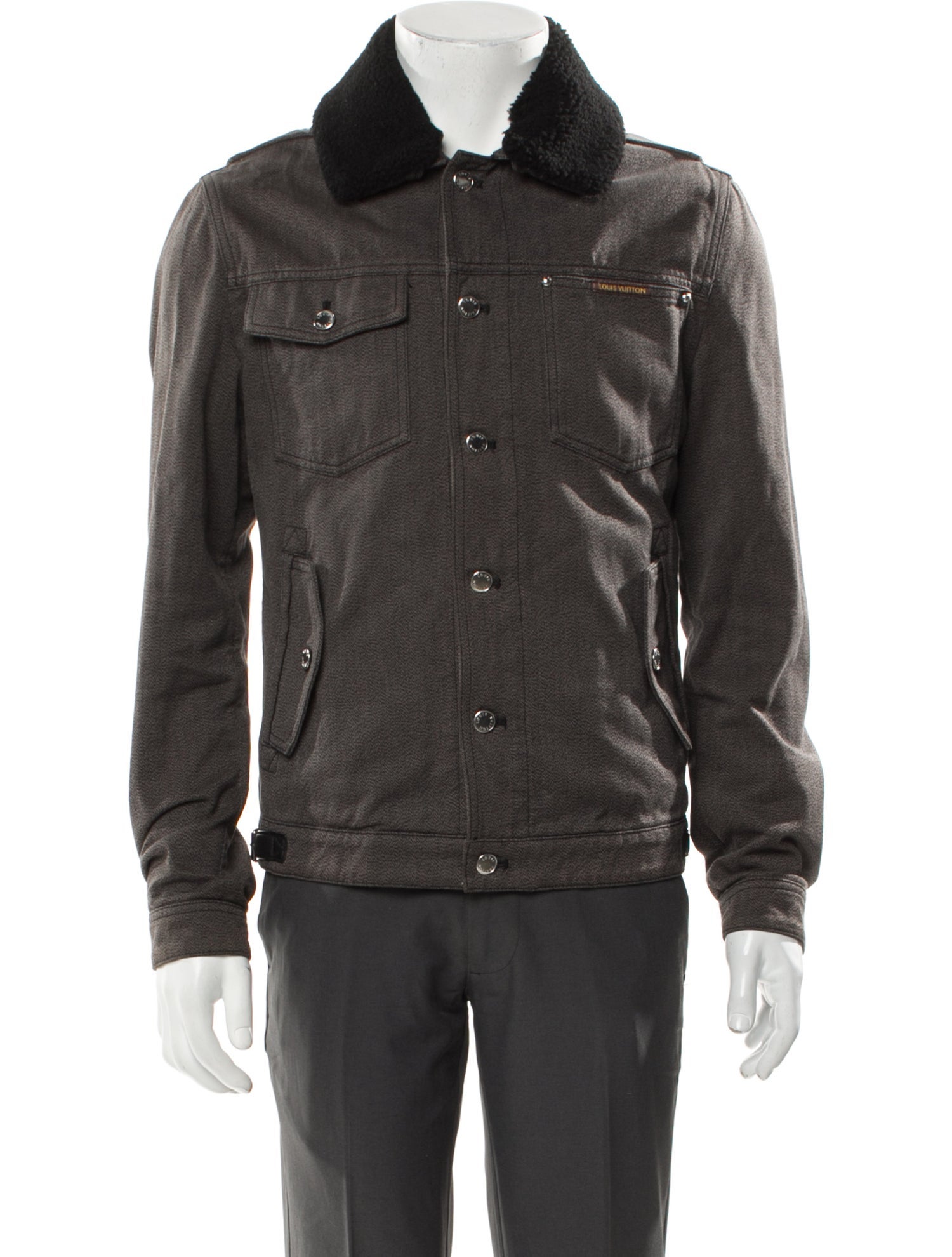 Louis Vuitton 2013 LV Monogram Trucker Jacket