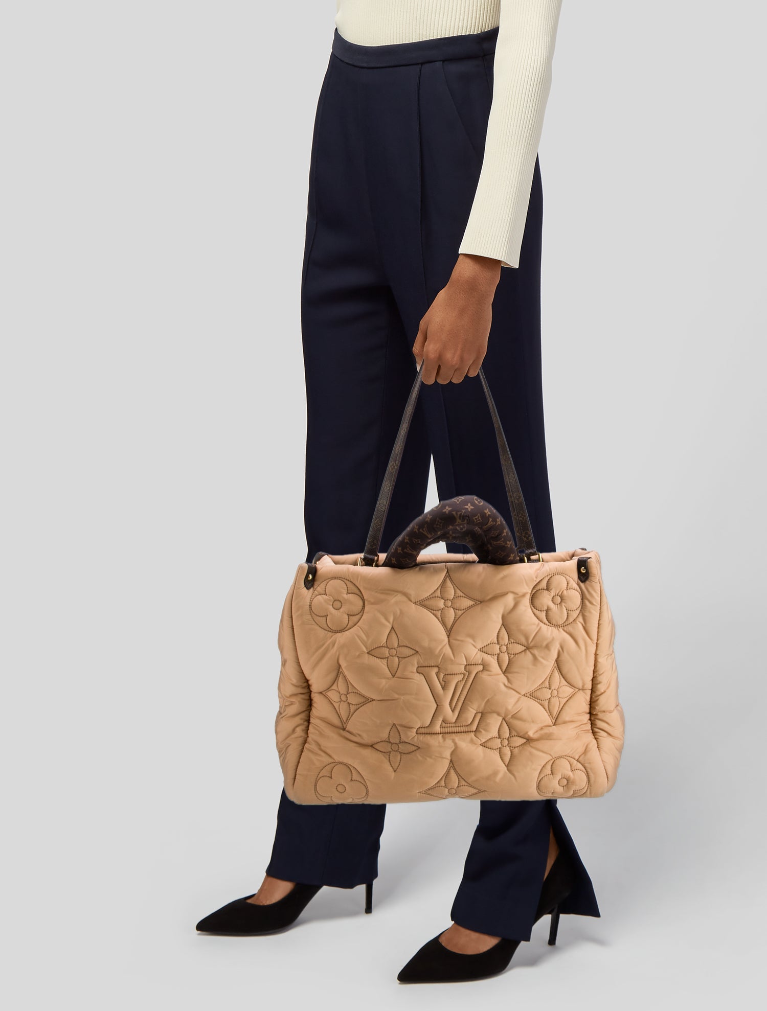 Louis Vuitton Vintage Monogram Malesherbes Bag - Brown