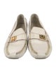 Louis Vuitton Leather Studded Accents Loafers