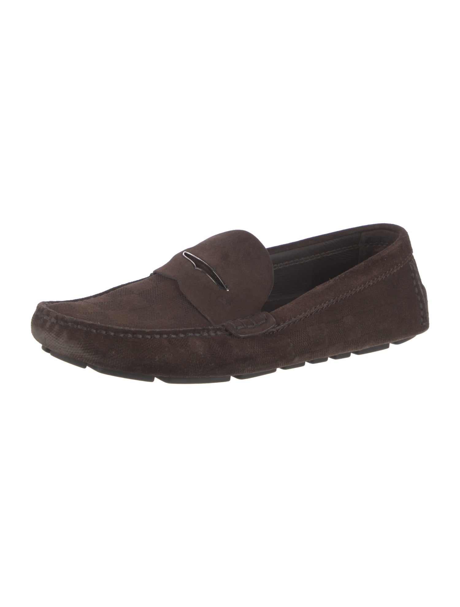 Louis Vuitton Suede Drivers