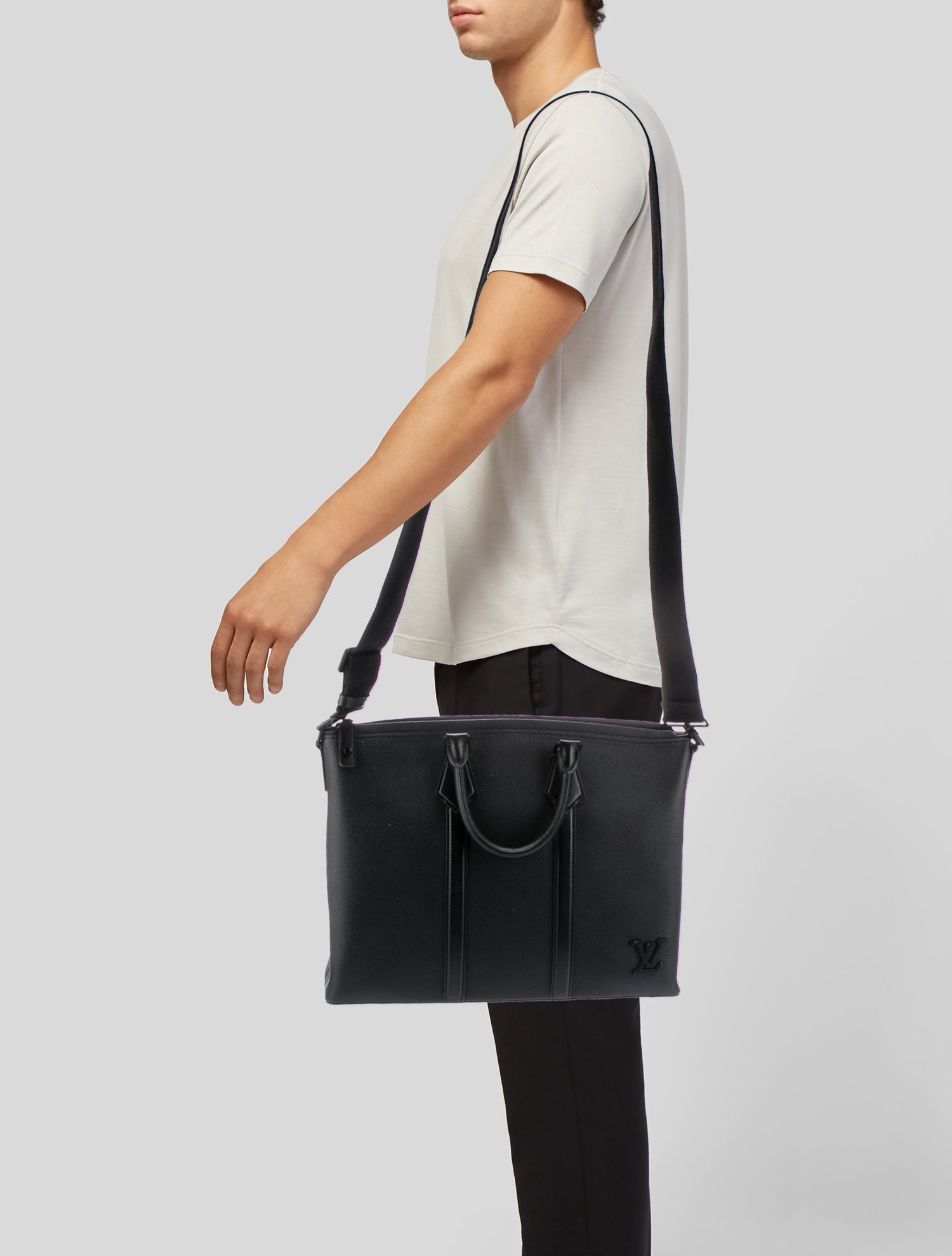 Louis Vuitton Taurillon Leather Messenger Bag