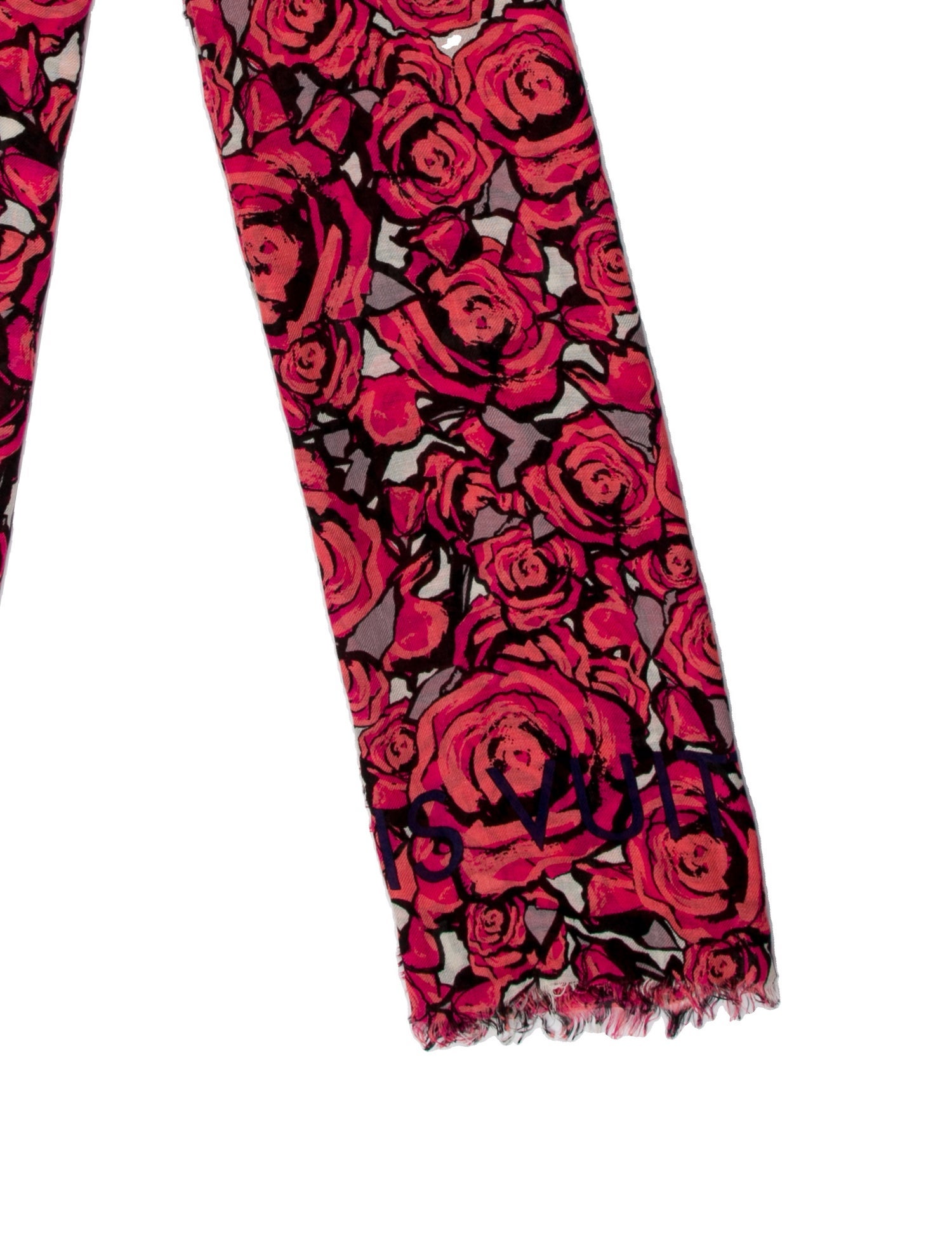 Louis Vuitton Rock N Roses 2017 Stole