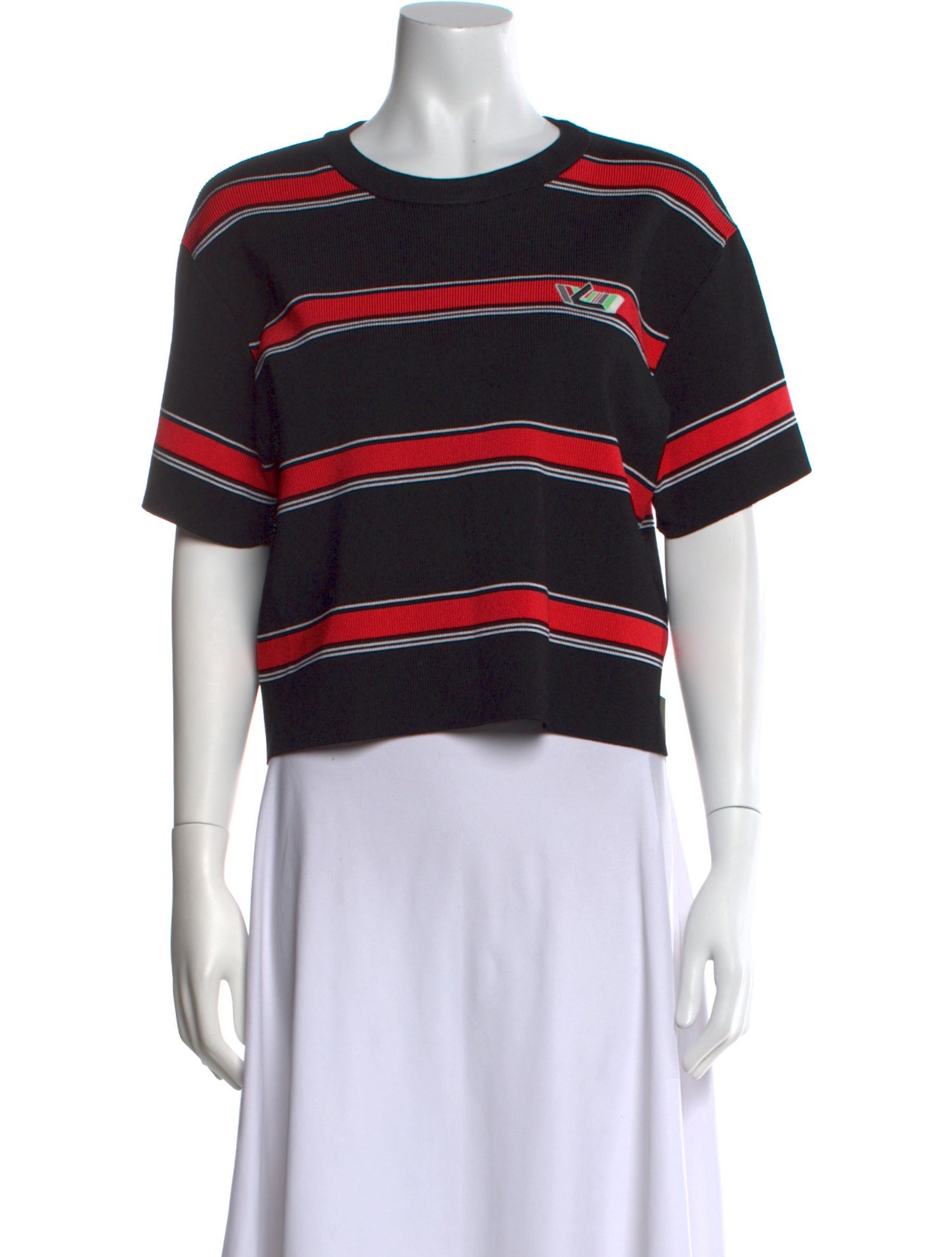 Louis Vuitton 2019 Striped Crop Top